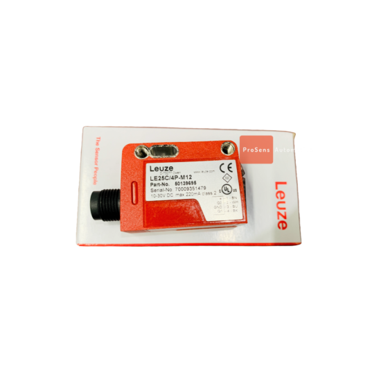Leuze Brand LE25C.1/4P-M12 Throughbeam Photoelectric Sensor Receiver