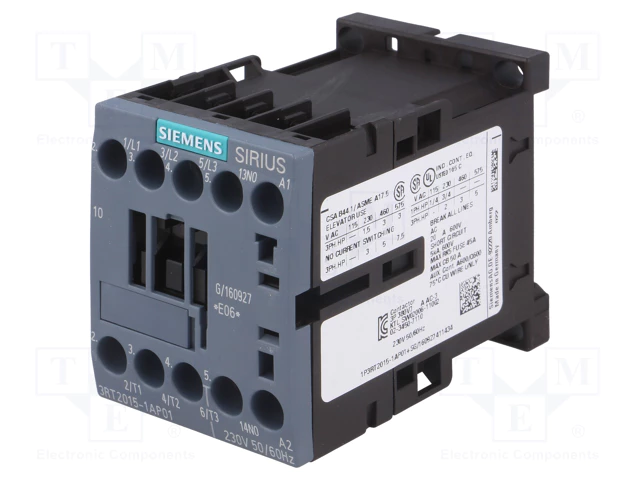 Siemens brand 3RT2016-1AP01 Power Contactor
