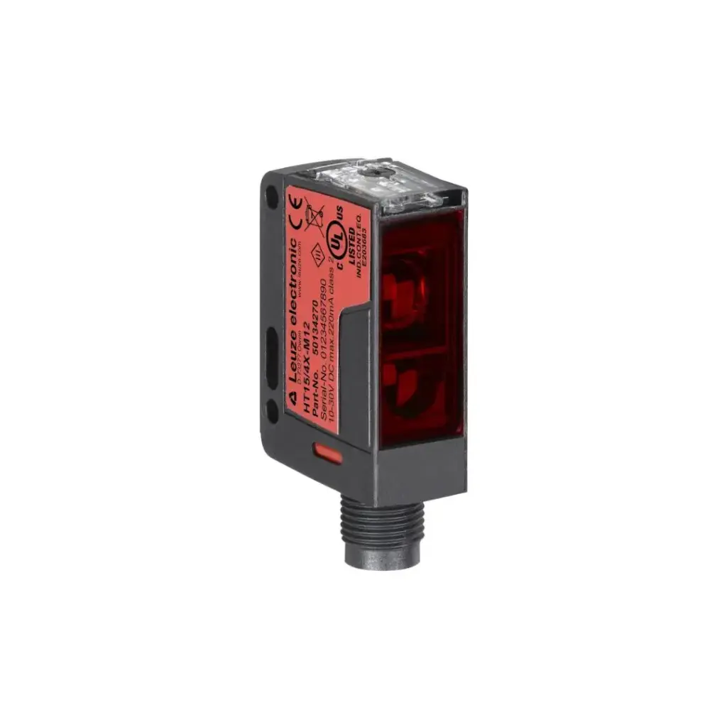Leuze make HT15I/4X-M12 Polarized retro-reflective photoelectric sensor – 50134354