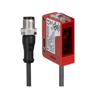 Leuze HT25C/4P-200-M12 diffuse sensor with 1.2 m range and IP67 protection – ProSens Automation Coimbatore