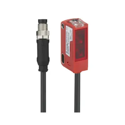 Leuze HT3C-350F/4P-200-M8 diffuse sensor with 2.5 m range and IP67 protection – ProSens Automation Coimbatore